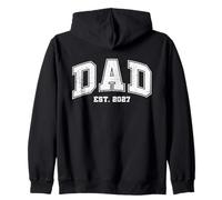 Papa Est 2027 Funny First Time Father Baby Annonce Sweat à Capuche