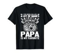 Papa est Mon Grand-père de Famille drôle préféré T-Shirt