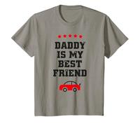 Papa est Mon Meilleur ami avec Une Voiture de Sport - pour Le Meilleur Papa T-Shirt