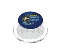 Papa est Mon nom, la pêche est Mon Sport PopSockets PopGrip pour MagSafe