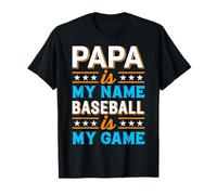 Papa est Mon nom Le Baseball est Mon Sport T-Shirt