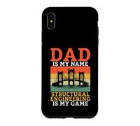 Papa est Mon nom L'ingénierie des Structures est Mon ingénieur de Jeu Coque pour iPhone XS Max