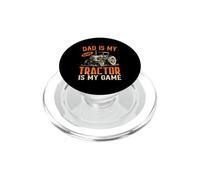 Papa est Mon nom Tractor is My Game PopSockets PopGrip pour MagSafe