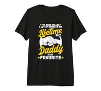 Papa est Mon prénom préféré Sweet Father Day Dad New Daddy T-Shirt Haut de Gamme