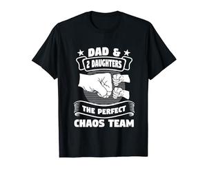 papa et 2 filles, le parfait fils de l'équipe du chaos T-Shirt