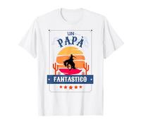 Papa Fantastique Idée Cadeau Design Rétro Aventure, Vaca T-Shirt
