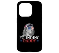 Papa fondateur Ben Franklin 4 Juillet Coque pour iPhone 15 Pro