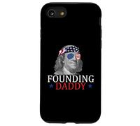 Papa fondateur Ben Franklin 4 Juillet Coque pour iPhone SE (2020) / 7/8