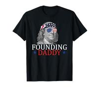 Papa fondateur Ben Franklin 4 Juillet T-Shirt