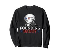 Papa fondateur John Adams 4 Juillet Sweatshirt