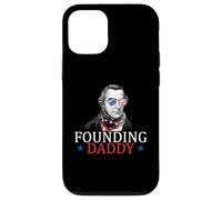 Papa fondateur Patrick Henry 4 Juillet Coque pour iPhone 12/12 Pro