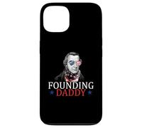 Papa fondateur Patrick Henry 4 Juillet Coque pour iPhone 13
