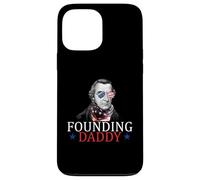 Papa fondateur Patrick Henry 4 Juillet Coque pour iPhone 13 Pro Max