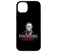 Papa fondateur Patrick Henry 4 Juillet Coque pour iPhone 14 Plus