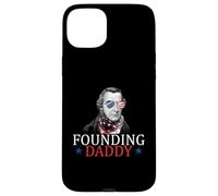 Papa fondateur Patrick Henry 4 Juillet Coque pour iPhone 15 Plus