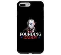 Papa fondateur Patrick Henry 4 Juillet Coque pour iPhone 7 Plus/8 Plus