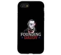 Papa fondateur Patrick Henry 4 Juillet Coque pour iPhone SE (2020) / 7/8