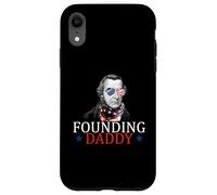 Papa fondateur Patrick Henry 4 Juillet Coque pour iPhone XR