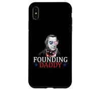 Papa fondateur Patrick Henry 4 Juillet Coque pour iPhone XS Max