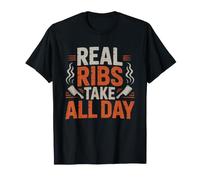 Papa Fumeur De Cotes Barbecue Pitmaster Fumees T-Shirt