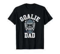 Papa Gardien De Hockey Baton Patriote Americain Drapeau T-Shirt
