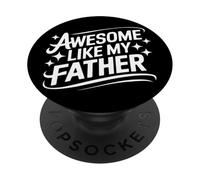 Papa génial comme Mon père PopSockets PopGrip Adhésif