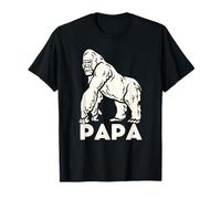 PAPA GORILLE Fête des Pères naissance cadeau anniversaire T-Shirt