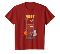 Papa Guitariste Musique Musicien Fête Des Pères Guitare T-Shirt