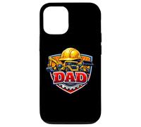 Papa Heavy Boy Pelle Pelleteuse buldozer Camion Fils Enfants Coque pour iPhone 12/12 Pro