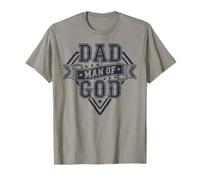 Papa, Homme de Dieu, Foi chrétienne, fête des pères T-Shirt