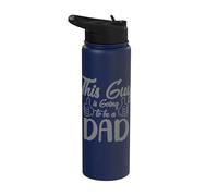 Papa, hommes, papa to be and Daddy Stainless Steel Insulated Water Bottle