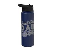 Papa, hommes, papa to be and Daddy Stainless Steel Insulated Water Bottle