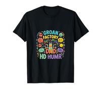 Papa Humor Factory Drôle Père Rétro Comic Style T-Shirt