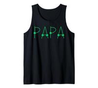 Papa Irish Father St Patrick Day Grandpa Dad Green Men Bruh Débardeur