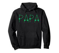 Papa Irish Father St Patrick Day Grandpa Dad Green Men Bruh Sweat à Capuche