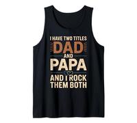 Papa, J'Ai Deux titres, Papa et Moi, Je Les Aime Tous Les Deux Débardeur