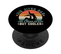 Papa Jiu Jitsu Aime Un Papa MMA rétro Amusant mais Plus Cool PopSockets PopGrip Adhésif