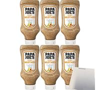 Papa Joes Lot de 6 sauce miel moutarde (6 bouteilles de 300 ml) + bloc usy