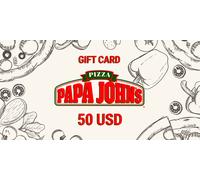 Papa Johns Gift Card 50 USD