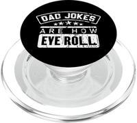Papa Jokes are How Eye Roll Shirt est l'une des blagues drôles de Papa PopSockets PopGrip pour MagSafe