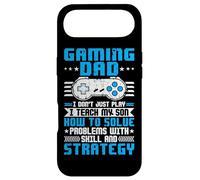 Papa Joueur auquel Je ne Fais Pas Que Jouer, j'apprends à Mon Fils à résoudre des problèmes Coque pour iPhone Air