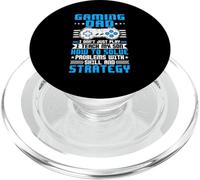 Papa Joueur auquel Je ne Fais Pas Que Jouer, j'apprends à Mon Fils à résoudre des problèmes PopSockets PopGrip pour MagSafe