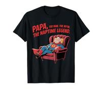Papa, la légende de la sieste, grand-père drôle T-Shirt