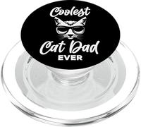 Papa Le Plus Cool de Tous Les Temps pour Un père de Chats PopSockets PopGrip pour MagSafe