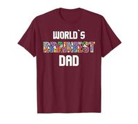 Papa le plus intelligent du monde Père intelligent intelligent papa intelligent T-Shirt