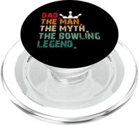 Papa, l'homme, Le Mythe, la légende du Bowling PopSockets PopGrip pour MagSafe