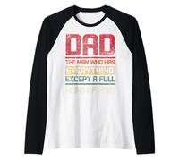 Papa, l'homme qui a tout sauf une chevelure pleine Manche Raglan