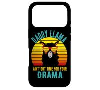 Papa Llama n'a Pas Le Temps pour Ton Drame Coque pour iPhone 17 Pro