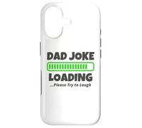 Papa Loading Loading Please Try to Laugh - Funny Fathers Day Coque pour iPhone 17