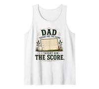Papa m'a appris Le Golf, Je Lui AI appris Le Score Débardeur